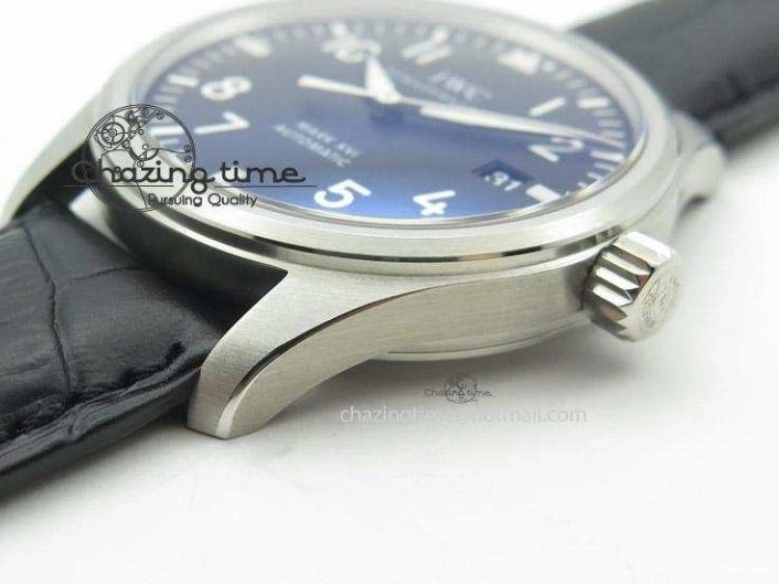 MIROTIME 0423 Mark XVI 1:1 Best Edition MK Maker SS Black Dial A2892 On Black Leather Strap Chic 7371